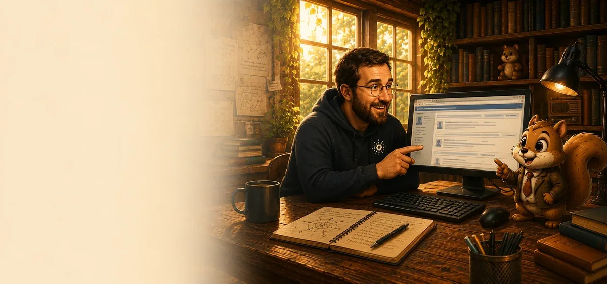 Illustrated 2013 study scene representing the historical Bitcoin promotional concept